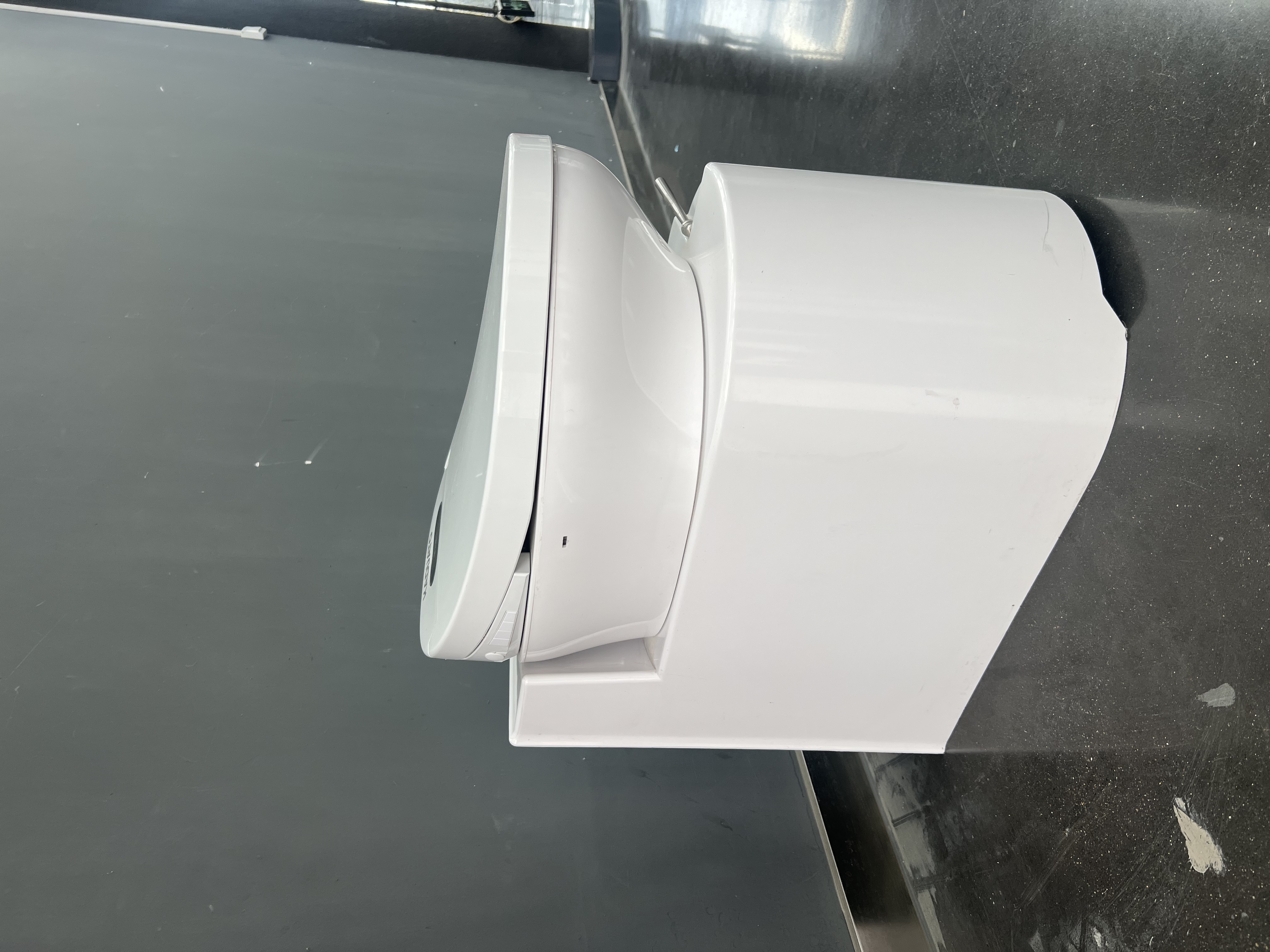 Side view of KADIJATO toilet